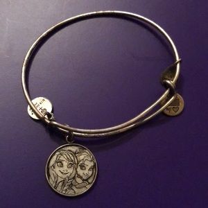 Used Alex and Ani Bracelet Frozen Anna and Elsa